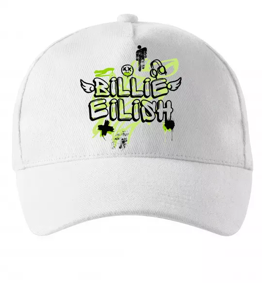 Кепка Billie Eilish Grafity Белый фото