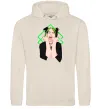 Женская толстовка (худи) Billie Eilish art Таш фото