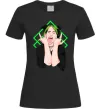 Женская футболка Billie Eilish art Черный фото