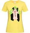 Женская футболка Billie Eilish art Лимонный фото