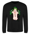 Свитшот Billie Eilish art Черный фото