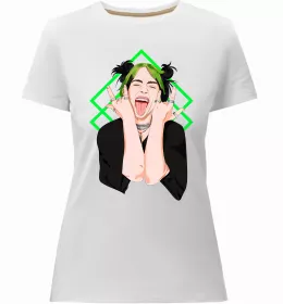 Женская премиум футболка