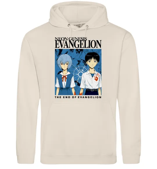 Чоловіча толстовка (худі) The end of evangelion Таш фото