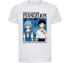 Дитяча футболка The end of evangelion Білий фото