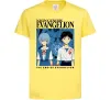 Дитяча футболка The end of evangelion Лимонний фото