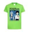 Дитяча футболка The end of evangelion Лаймовий фото