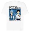 Футболка Оверсайз The end of evangelion Белый фото