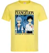 Чоловіча футболка The end of evangelion Лимонний фото