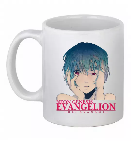 Чашка керамическая Rey Ayanami Белый фото