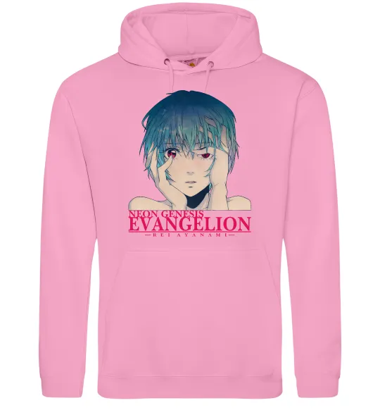 Женская толстовка (худи) Rey Ayanami Розовый фото