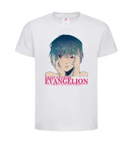 Детская футболка Rey Ayanami Белый фото