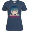 Женская футболка Rey Ayanami Темно-синий Женская футболка Rey Ayanami Темно-синий фото