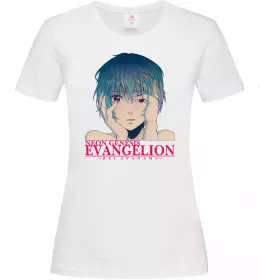 Жіноча футболка Rey Ayanami Білий фото