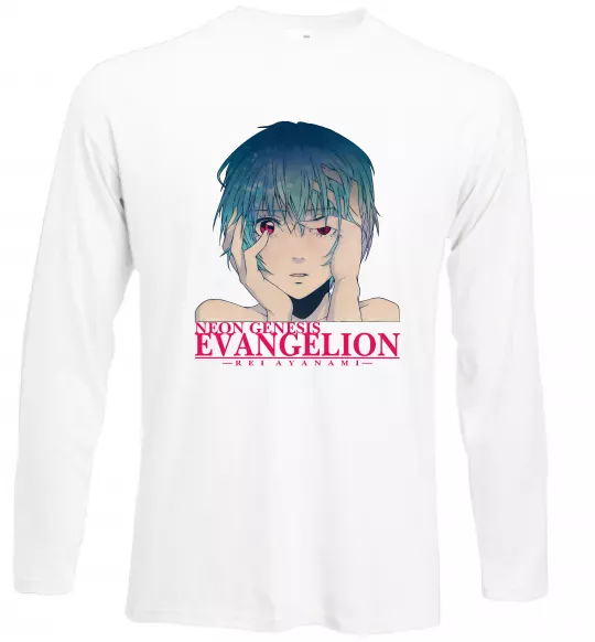 Лонгслив Rey Ayanami Белый фото