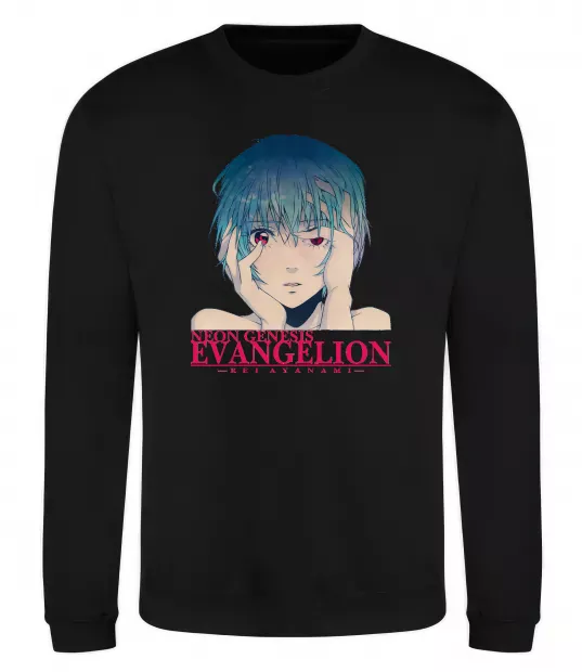 Свитшот Rey Ayanami Черный фото