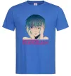 Чоловіча футболка Rey Ayanami Яскраво-синій фото