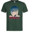 Чоловіча футболка Rey Ayanami Темно-зелений фото
