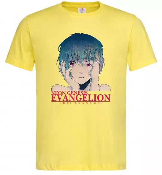 Чоловіча футболка Rey Ayanami Лимонний фото