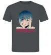 Чоловіча футболка Rey Ayanami Графіт фото