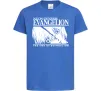 Дитяча футболка Neon genesis Evangelion Яскраво-синій фото