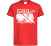 Дитяча футболка Neon genesis Evangelion Червоний фото