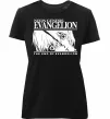 Жіноча преміум футболка Neon genesis Evangelion Чорний фото