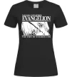 Женская футболка Neon genesis Evangelion Черный фото