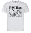 Мужская футболка Neon genesis Evangelion Белый фото