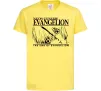 Дитяча футболка Neon genesis Evangelion Лимонний фото
