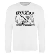 Світшот Neon genesis Evangelion Білий фото