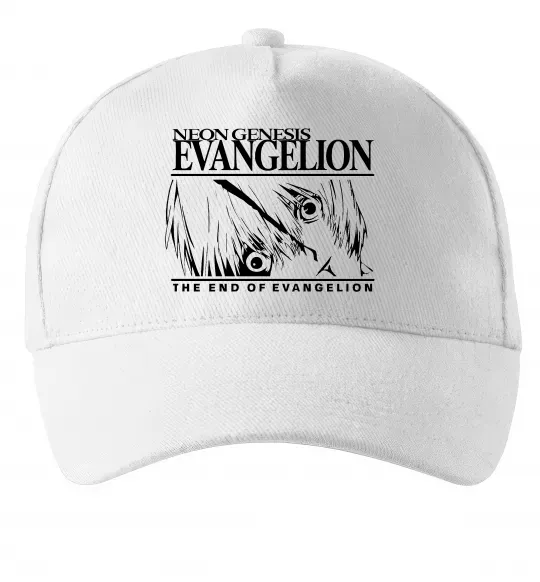 Кепка Neon genesis Evangelion Білий фото