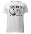 Мужская премиум футболка Neon genesis Evangelion Белый фото
