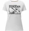 Жіноча преміум футболка Neon genesis Evangelion Білий фото