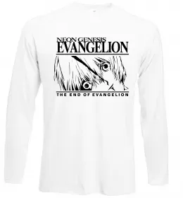 Лонгслів Evangelion neon genesis Чорний фото
