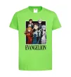 Детская футболка Evangelion poster Лаймовый фото