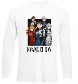 Лонгслів Evangelion neon genesis Чорний фото