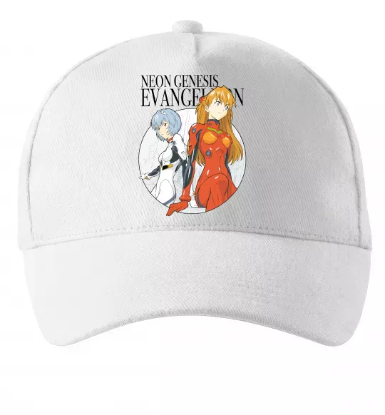 Кепка Evangelion neon genesis Білий фото