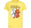 Дитяча футболка Evangelion neon genesis Лимонний фото