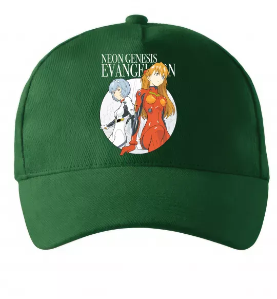 Кепка Evangelion neon genesis Темно-зелений фото