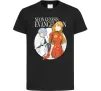 Дитяча футболка Evangelion neon genesis Чорний фото