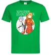 Мужская футболка Evangelion neon genesis Зеленый фото