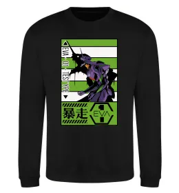 Світшот Eva 01 test type Чорний фото