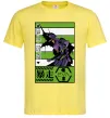 Чоловіча футболка Eva 01 test type Лимонний фото