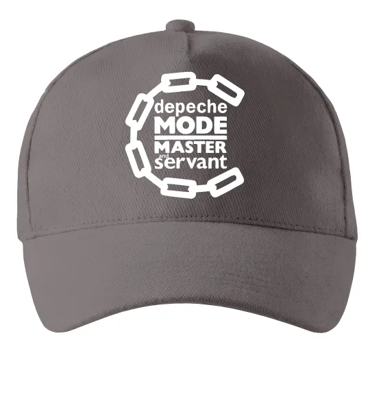 Кепка Depeche Mode Master and servant Серый фото