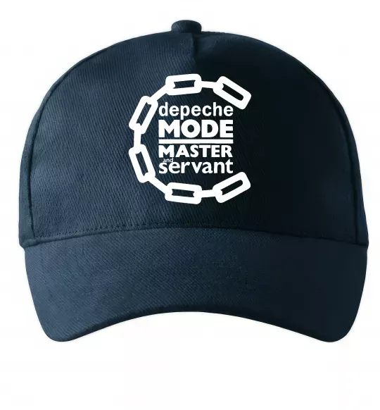 Кепка Depeche Mode Master and servant Темно-синій фото