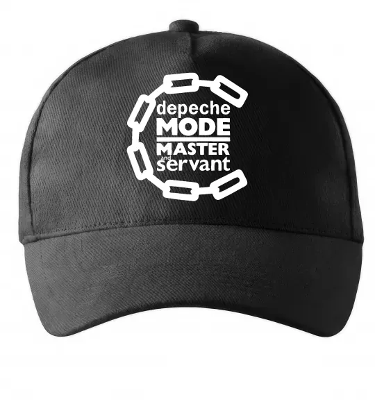 Кепка Depeche Mode Master and servant Чорний фото
