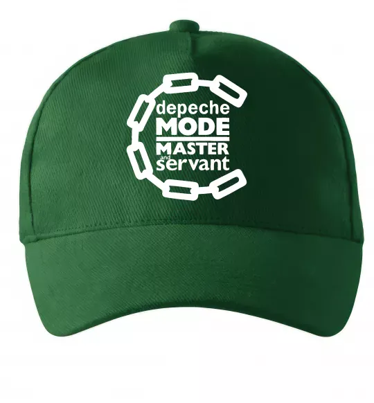 Кепка Depeche Mode Master and servant Темно-зелений фото
