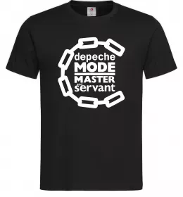 Мужская футболка Depeche Mode Master and servant Черный фото