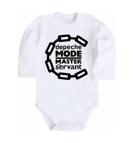 Детский боди Depeche Mode Master and servant Белый фото