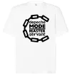 Футболка Оверсайз Depeche Mode Master and servant Белый фото